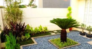 Ide Taman Minimalis Modern Laham Terbatas