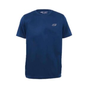 Skechers Mens T Shirt   Navy